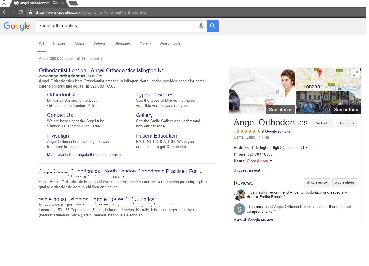 Angel-Orthodontics-auf-Google-local